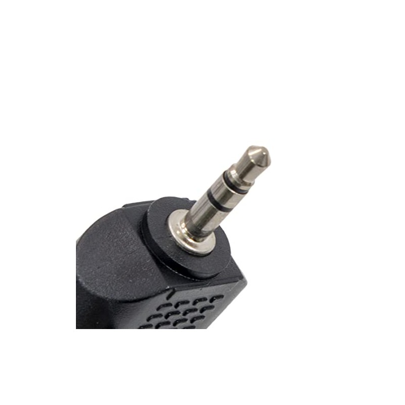 Convert 3.5mm Stereo Plug to RCA Jack Plug Adapter