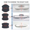 TANGSEN Car Door Handle Protector Cover Seal Sticker Scratch Concealment