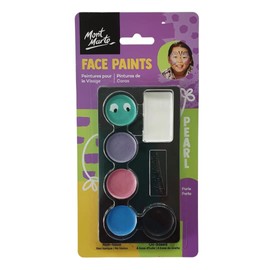 Mont Marte Face Painting Set for Kids, Pearl