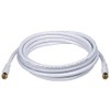 Digiwave RG6 Coaxial Cable, 60% Braid with F Connector, 12