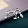 PLITI Golf Brooch Pin Golf Player Gift Golfer Gift She