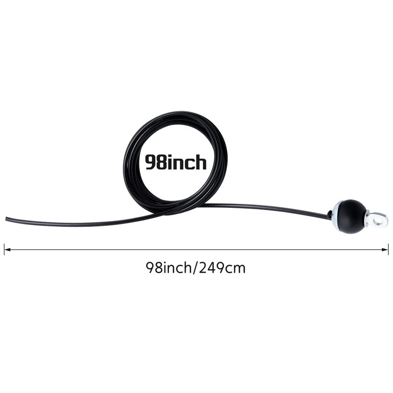 Slim Panda Fitness Steel Cable, Heavy Duty Steel Wire LAT