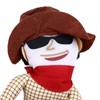 Cowboy Pet Costume Breathable Comfortable Polyester Dog Cloth Decorative Funny