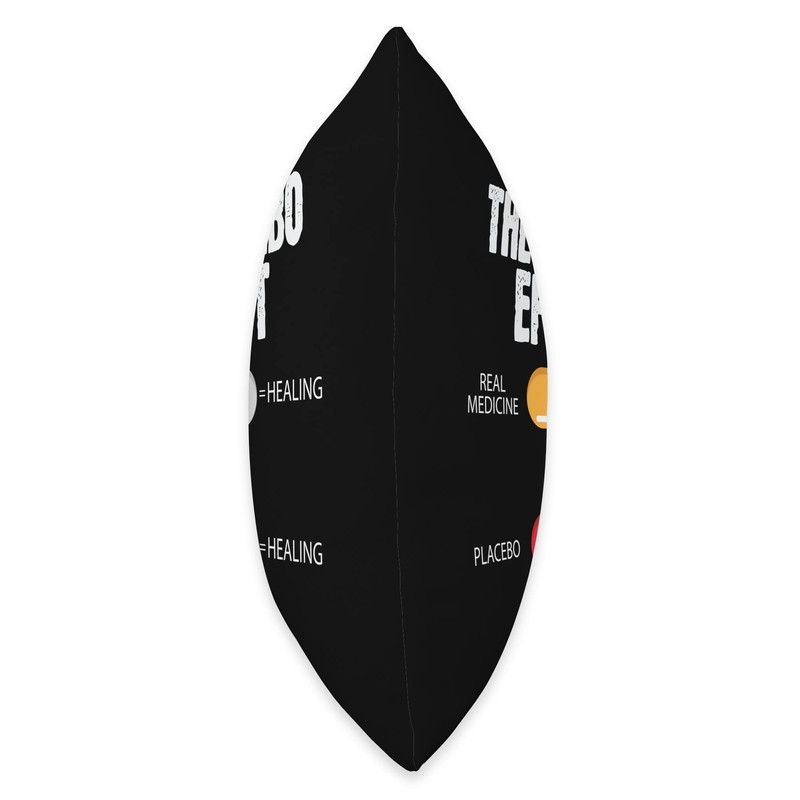 Placebo Effect Tablets Throw Pillow