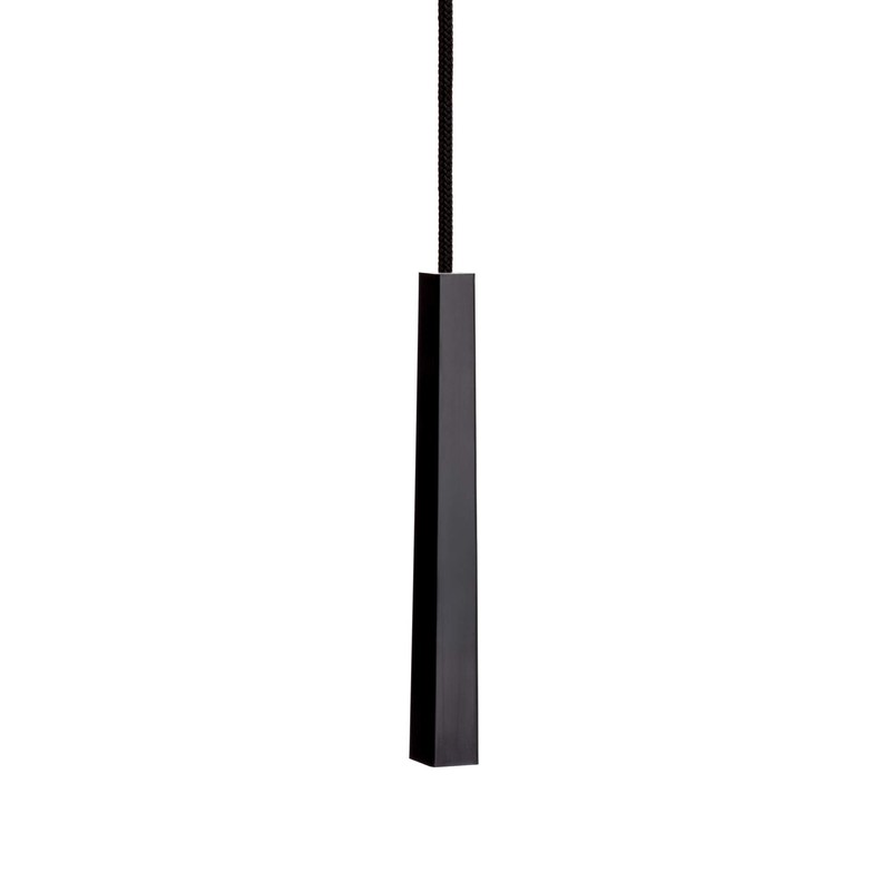 Black Light Pull Cord, String and Handle. Slimline, Subtle Cube