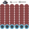 PMIQSA 63 Pcs Sanding Discs Set, 2 Inch / 50mm