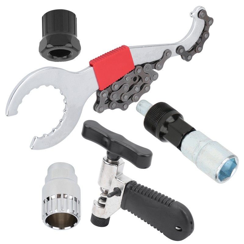 5pcs Bicycle Repair Tool Kit Bike Chain Cutter Bottom Bracket
