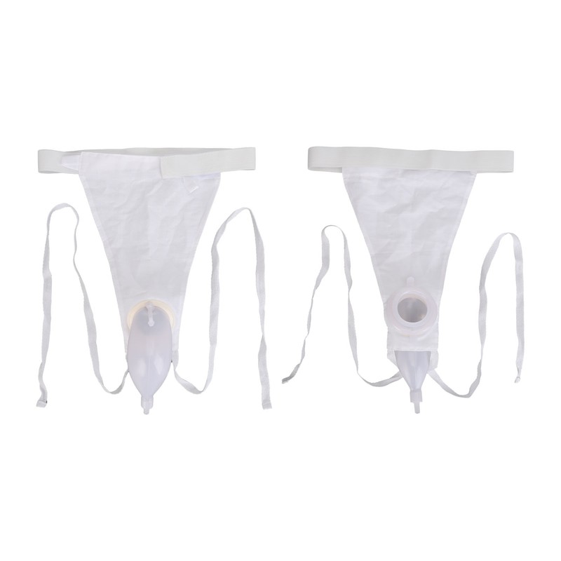 Men Urine Collector Bag Reusable Urinal Pee Holder 1000mL Wearable