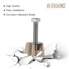 upuuup inground Pool Ladder Anchors 2 Pack | Replacement Perma-Cast