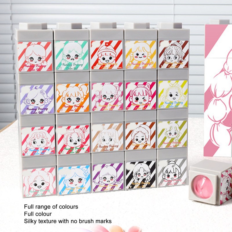 20 Colors Pat Painting Nail Gel Quick Drying Silky Gradient