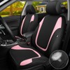 GIANT PANDA Polycotton Front Car Seat Cover, Universal Auto Cloth