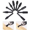ASNOMY 10PCS Woodworking Twist Drill Bits, Wood Carving File Rasp