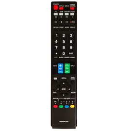 INTECHING GB005WJSA TV Control Remoto para Sharp LC-60C7450U, LC-60C8470U, LC-60LE655U, LC-60LE657U, LC-60LE745U, LC-60LE755U, LC-60LE757U, LC-60LE845U, LC-60LE847U, LC-60LE857U, LC-70C7450U y más