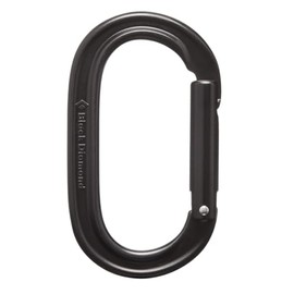 BlackDiamond BD210163 Oval Key Lock, Black