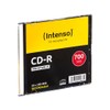 Intenso 1801622 - CD-R 700MB/80 Minutes 52x Speed Printable Slim