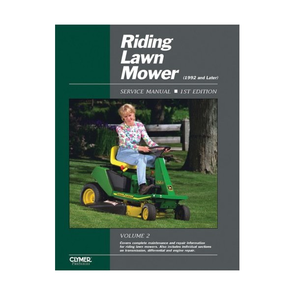 Riding Lawn Mower Service Manual: Volume 2, 1992 and Later