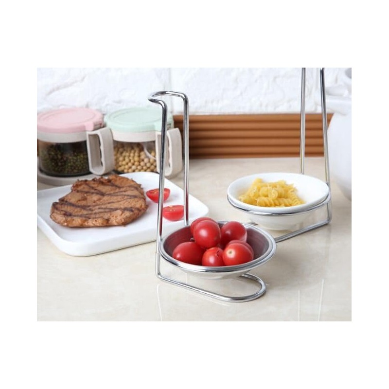 Schicksal. Stainless Steel Ladle Stand, Ladle Stand, Ladle Rest, Ladle