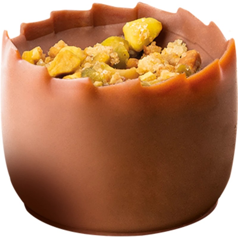 Bouchard Luxurious Dubai Chocolate With Pistachio & Knafeh, 41 Pieces