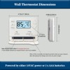 Programmable Thermostat for House,5-1-1 Day Programmable,Multi-Stage,Digital Energy-Saving Thermostat,2 Heat/2 Cool,