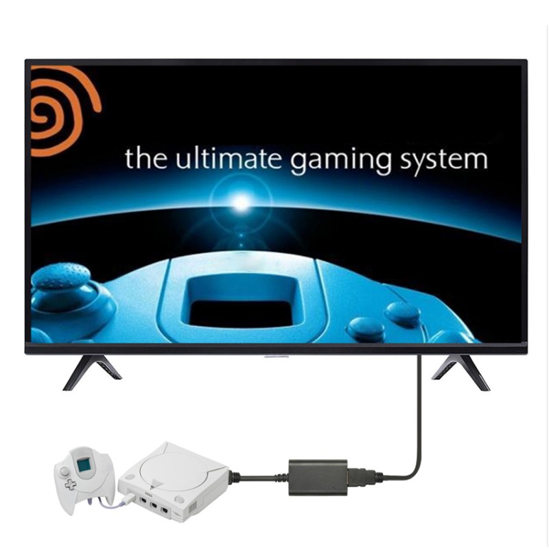 For Sega Dreamcast DC Game Console HDMI Fully Digital Audio