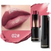6 Piezas Lápiz Labial Hidratante con Acabado Brillante, Color Claro