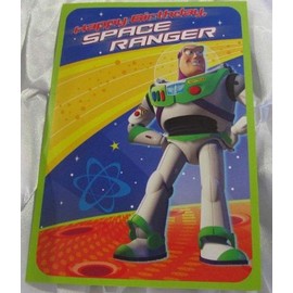 TOY STORY SPACE RANGER BIRTHDAY CARD