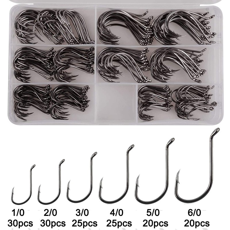 Octopus Fishing Hooks High Carbon Steel Jig Hooks Offset Sport