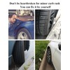 SYOAUTO Matte Black Rim Touch Up Paint, Car Wheel Scratch