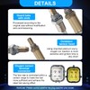 2pcs O2 Oxygen Sensor Upstream Downstream 234-4190 234-9036 Compatible with