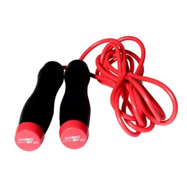 Christopeit Sport Springseil Profi mit Gewichten - verstellbares Fitness-Seil bis 276 cm - Trainingsseil für Erwachsene