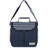 anndora Mini Cool Bag 4 Litre Lunch Bag Blue White