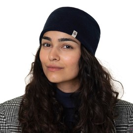 Roeckl Toque Knitted Hat with Cashmere Hat Women's Hat Winter Hat Wool Hat Ski Hat (One Size - Black), black