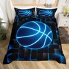 Feelyou Basketball Bedding Set Twin Gaming Sports Comforter Cover Set