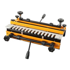 CDZHLTG 12 Inch Dovetail Jig, Dove Tailing Router Jigs with 1/2 Template, Precise Alignment Dove Tail Jig, Mortise and Tenon Jig Woodworking Tools for Furniture & Wood Cabinet Making