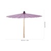 MERRYHAPY Decorative Wedding Umbrellas - 2pcs Blank Paper Umbrellas for