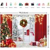 2.1 x 1.5 m Photo Background Christmas Window Winter Snow