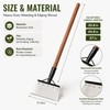 Adjustable Garden Shovel & Scraper for Weeding – 57-Inch Manganese