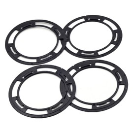 4 Pieces of Plastic Frame Headphone Plastic Parts Ear Pads Mounting Rings Compatible with Hifiman SUNDARA HE560 HE500 HE400 HE400se 400i 400S HE300 HE350 HE3 HE5 HE6 HE-4XX HE-4XXs...Headphones,Black