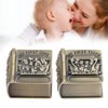 Tooth Keepsake Box Exquisite Polishing Process Engraving Pattern Durable Metal