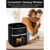 Kitchen Elite Digital Air Fryer Oven, Compact Cooker with Window,