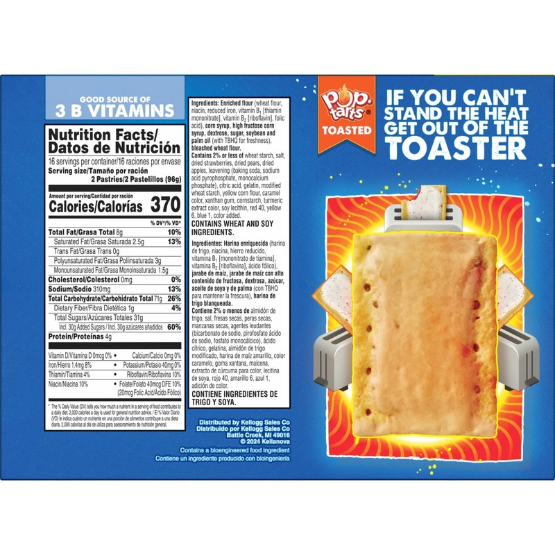 Pop-Tarts Toaster Pastries, Breakfast Foods, Kids Snacks, Family Pack, Frosted