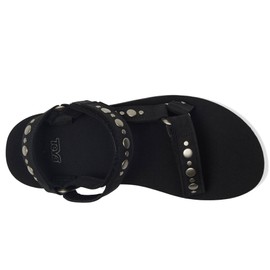 Teva Women's Midform Universal Studded Sandal, Black, 5