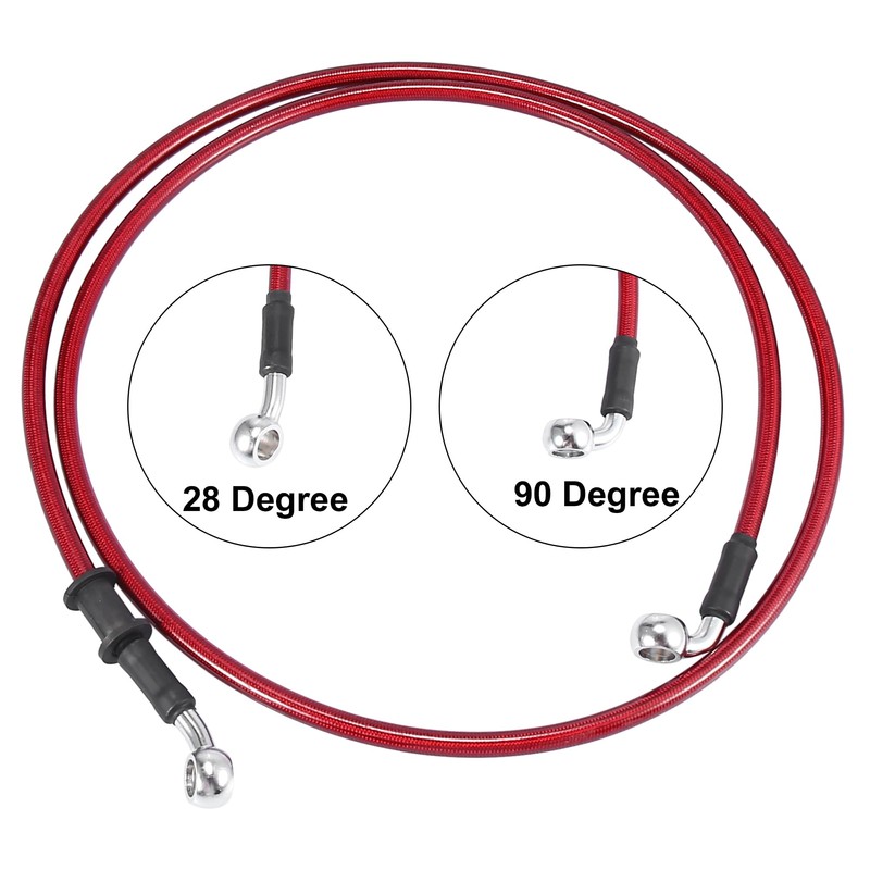 Motoforti Motorcycle Brake Clutch Hose Oil Hose Hydraulic Reinforced Motorcycle