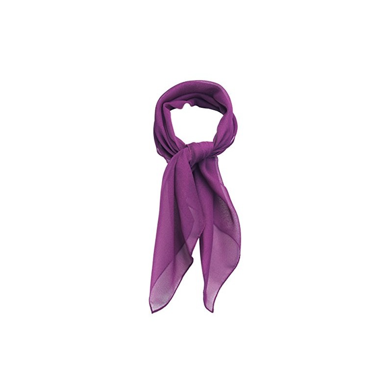 TigerTie Fine Women's Chiffon Velour Scarf in Plain Colour 58