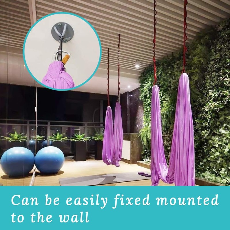 Two-Piece Wall Mount, Wall and Ceiling X-Bracket, Aerial Strap, Steel