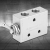 Toggle Switch Valve 2-Position 5-Way Mechanical Pneumatic Knob Switch G1/8in
