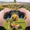DRANBOL 12X25 Mini Pocket Binoculars for Adults Kids, Small Compact