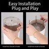 6 Inch PVC Vent Mesh Cover (5.9-6.29"), 304 Stainless Steel