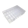 On1shelf Transparent Thick Hard Plastic Adjustable Compartment Slot Plastic Craft
