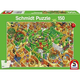 Schmidt Spiele 56367 Labyrinth, 150 Pieces, Children's Puzzle, Multi-Coloured